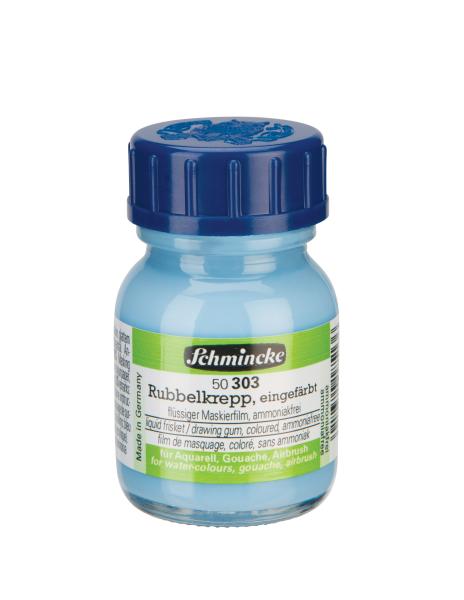 Rubbelkrepp blau